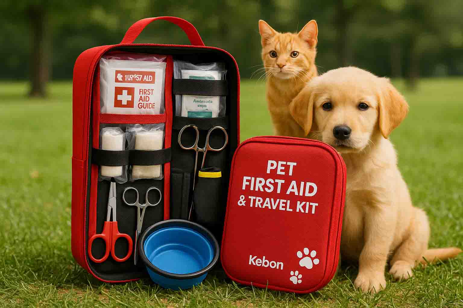 Kebon открывает Pet First Aid Aid & Travel Kit для безопасности на ходу